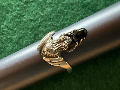 Ring silber 925 frosch mit - 925,