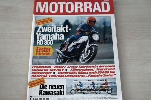 Motorrad 1980 moto - 07/1980,