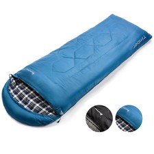 Schlafsack Baumwolle Mumienschlafsack Deckenschlafsack Ultraleicht Outdoor Camp