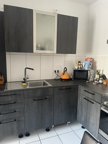 Moderne einbauküche form - moderne,