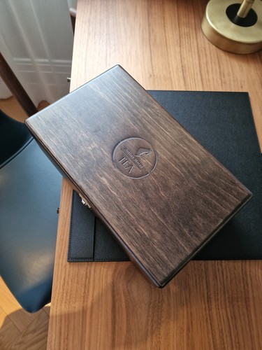 Julius meinl holz teedose - julius,