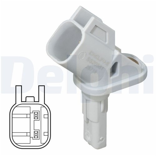 Delphi abs sensor vorne links - abs-sensor,