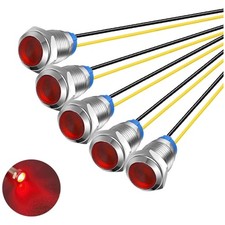 Signallampe 5pcs 10mm  Rot