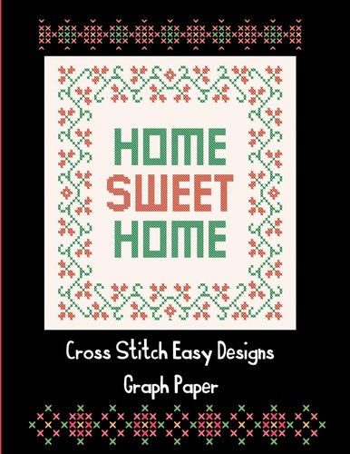 Graph paper cross - paper, stitch: