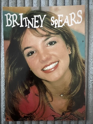 Britney spears promo postkarte - britney,