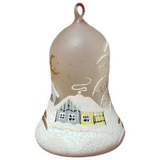 Weihnachtsdeko Glocke Glas