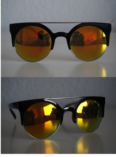 Runde sonnenbrille - runde,