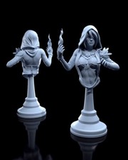 Morrigan Büste - Dragon Age - 3D Printed Resin Miniature - Videospiele - unbemalt