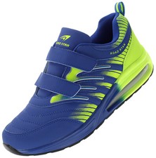 Damen Herren Sportschuhe Laufschuhe Sneaker Klettschuhe Turnschuhe Blau Grün