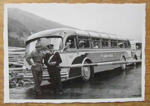 Altes foto oldtimer bus - altes, /