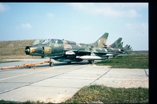 BB171 ORIGINAL K64 SLIDE: German AF Sukhoi Su-22M-4 25+51 ex NVA
