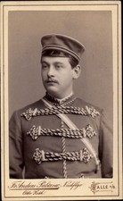 CdV German Soldier, Hussar