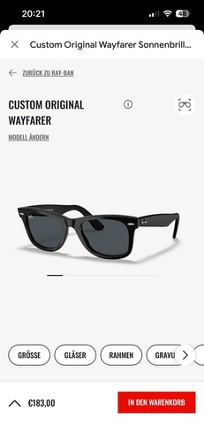 Custom original wayfarer - custom,