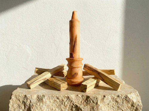Kerzenleuchter palo santo pur - kerzenleuchter,