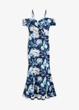 Maxikleid Gr. 34 Dunkelblau