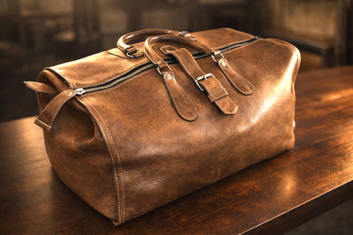 Goldpfeil echtleder weekender - goldpfeil, echtleder-weekender