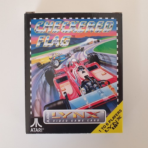 Checkered flag atari - atari, lynx