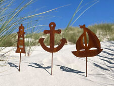 3er SET Dekofigur Garten Teich