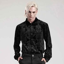 PUNK RAVE Gothic Hemd Herren