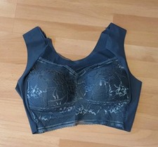 Damen Spitzen BH Push Up ohne Bügel Bustier Seamless Gr. 40-42  Neu