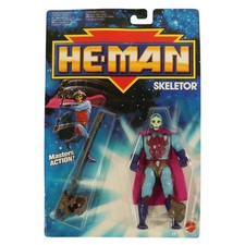 Skeletor Misscard  / Factory Error RARE - MOC - MotU / He-Man New Adventures