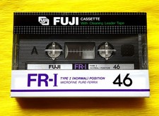 1x FUJI FR-I 46 Cassette Tape 1982-1984 + OVP + SEALED +