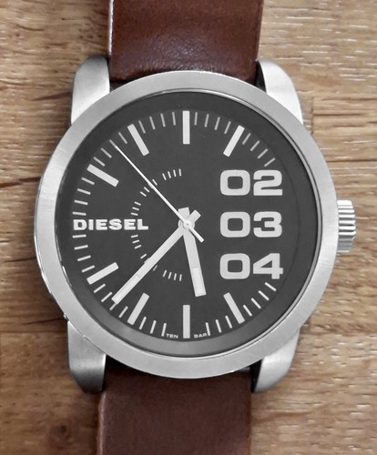 Diesel 1513 uhr braunes - diesel, uhr,