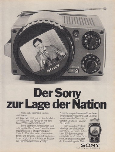 Sony 511 reklame - -,