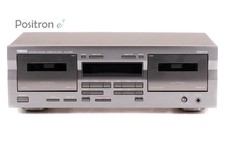 Yamaha KX-W321 Doppel Kassettendeck titan mit FB / gewartet 1 Jahr Garantie [1]