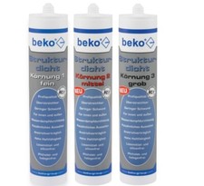 beko Strukturdicht 310 ml weiß Strukturacryl 1 2 3 Fassadenacryl Putz Fugen