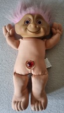 Troll, Die Zaubertrolle, ca. 35 cm, 1992, Puppe, Sammler, Vintage, Dachbodenfund
