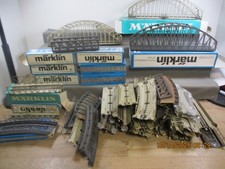 Märklin H0 7263/7267 u.a Brücken Set Bogenbrücke Rampenstück u.a. teils OVP B194