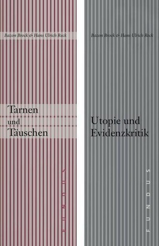 Utopie und evidenzkritik - evidenzkritik, /