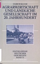 Agrarwirtschaft und ländliche