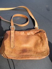 Liebeskind Ledertasche cognac Leder rechteckig Schulterriemen