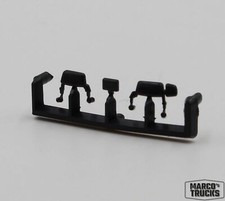 Herpa Spiegel schwarz 1 Satz für Scania 4er Serie Baujahr 1996-2003 1:87 /HN3354