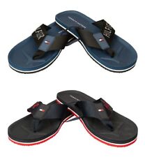 Flip Flops Herren TOMMY HILFIGER Pantoffel Sea Pool Flip Flop Beachwear Stoff Sp