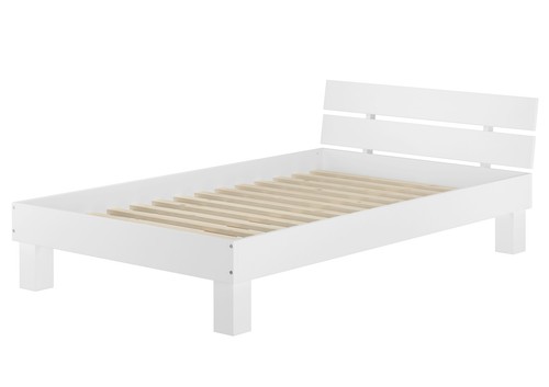 Einzelbett buchebett massiv - einzelbett,