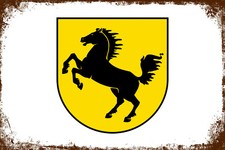 Retro Blechschild STUTTGART 30