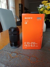 Sony SEL 55 mm - 210 mm F/4.5-6.3 E OSS für Sony - Schwarz