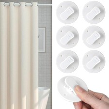 Duschvorhang clips - duschvorhang,