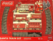 Coca cola santa train set - cola,