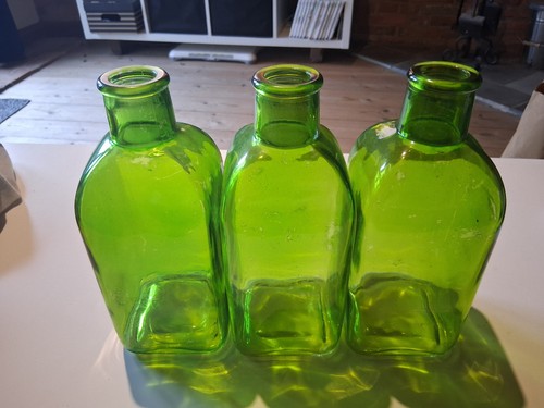 Grüne deko flaschen - 3,