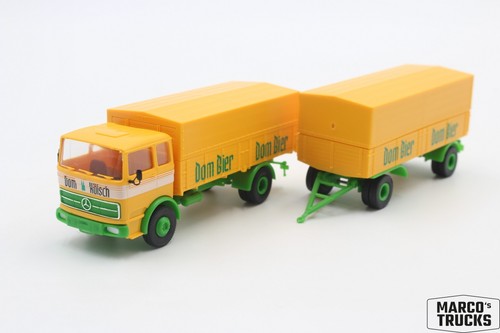 Brekina mercedes hängerzug - mercedes, lp
