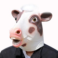 Halloween Kuh Maske Tier Maske