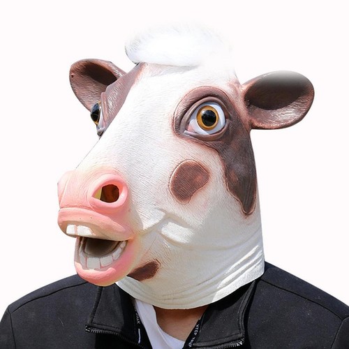 Halloween kuh maske tier - kuh,