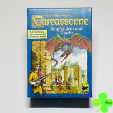 Carcassonne Burgfräulein und Drache Erweiterung Hans im Glück 2005 Neu in Folie!
