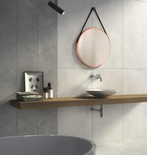 Badspiegel Badezimmerspiegel Spiegel rund Ø 50 cm kupfer Talos