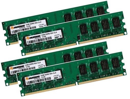 2gb 8gb ddr2 - 4x,