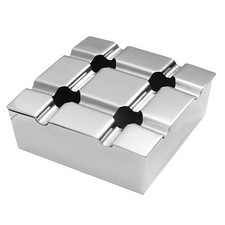 Exklusiver Edelstahl Sturmaschenbecher Sturm Aschenbecher Tisch Wind Ascher